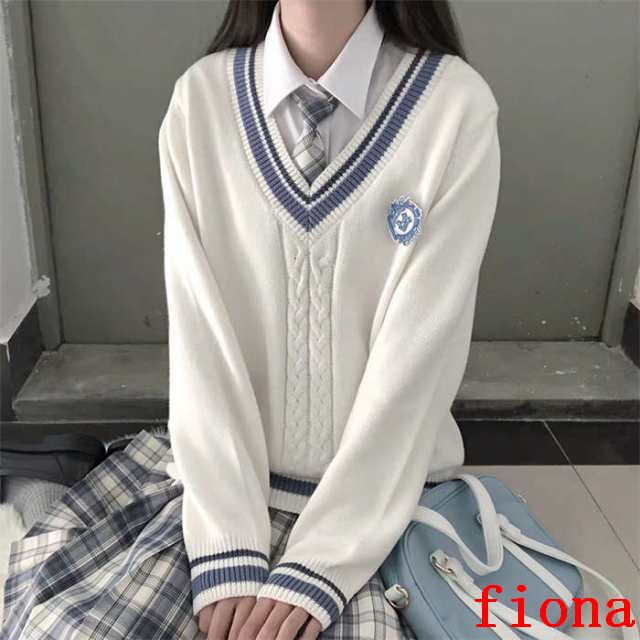 スクールセーター 子供 ニットセーター Vネック 男女兼用 プルオーバー 制服 ライン入り 長袖 セーター スクールニット カシュクール