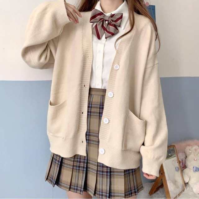 全5サイズ?5色! スクールセーター 女子 秋冬 無地 制服 スクール セーター 女子 スクールカーディガン カーディガン ニット 暖かい 送料無料 通学 学校 女子 薄手 学生 中校生 高校生 中学